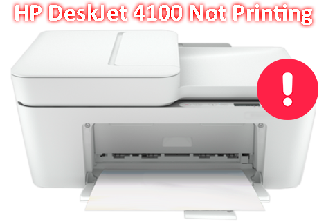 HP DeskJet 4100 Not Printing