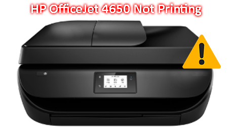 HP OfficeJet 4650 Not Printing